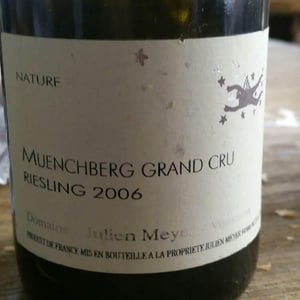 Muenchberg Grand Cru Riesling - Domaine Julien Meyer - Patrick Meyer 