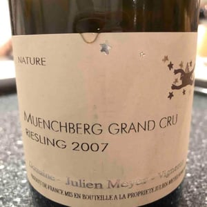 Muenchberg Grand Cru Riesling - Domaine Julien Meyer - patrick-meyer