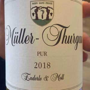 Müller Thurgau Pur - Enderle & Moll - Florian Moll & Max Lecat 