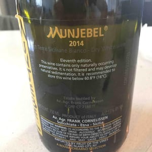 Azienda Agricola Frank Cornelissen - Frank Cornelissen - MunJebel Bianco "Classico"