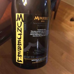 MunJebel Bianco VA, cuvée Vigne Alte - Azienda Agricola Frank Cornelissen - frank-cornelissen