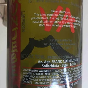 Azienda Agricola Frank Cornelissen - Frank Cornelissen - MunJebel Rosso