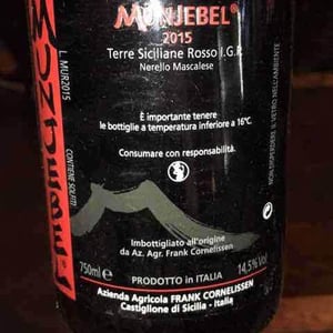 MunJebel Rosso - Azienda Agricola Frank Cornelissen - Frank Cornelissen 