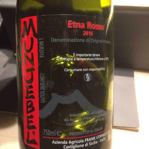 MunJebel Rosso - Azienda Agricola Frank Cornelissen - Frank Cornelissen 