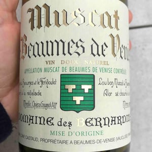 Muscat Beaumes De Venise - Domaine des Bernardins - cave-castaud -2022