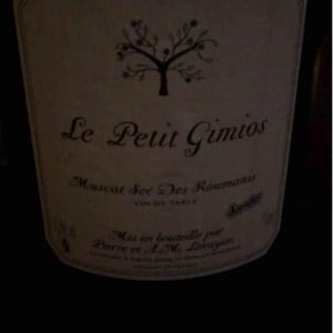 Le Petit Domaine de Gimios - Anne-Marie Lavaysse - Muscat Sec Des Roumanis