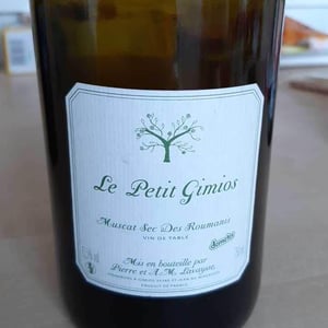 Le Petit Domaine de Gimios - Anne-Marie Lavaysse - Muscat Sec Des Roumanis