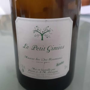 Muscat Sec Des Roumanis - Le Petit Domaine de Gimios - Anne-Marie Lavaysse 