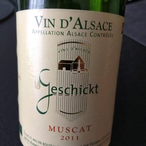 Muscat - Domaine Geschickt - Arnaud Geschickt & Aurélie Fayolle 