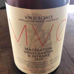 MVO Maceration vogelgarten Intrant - Domaine Weinbach - catherine-theo-faller -2022