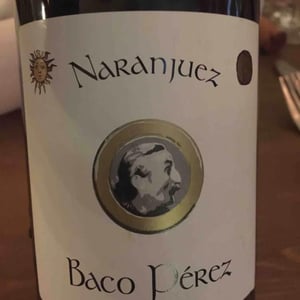 Naranjuez Baco Pérez - Bodega Naranjuez - Antonio Vilchez Valenzuela 