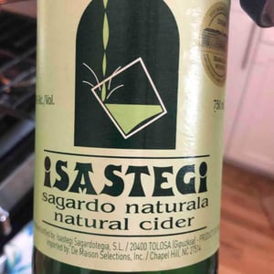 Sagardo Naturala - Isastegi - isategi-sagardotegia
