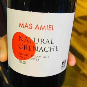 Natural Grenache - Mas Amiel - nicolas-raffy -2020