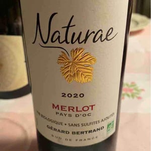 Naturae Merlot - Gérard Bertrand - gerard-bertrand