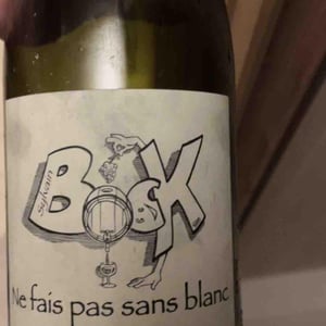 Sylvain Bock - Sylvain Bock - Ne fais pas sans blanc