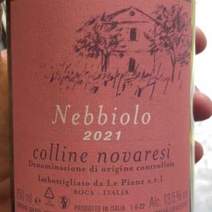 Nebbiolo Colline Novaresi - Le Piane - Christoph Künzli -2019