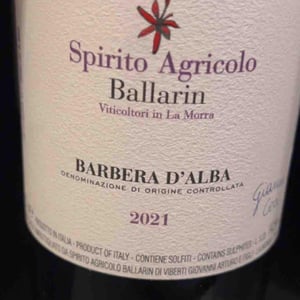 Nebbiolo - Spirito Agricolo Ballarin - gianni-cecilia-viberti -2020