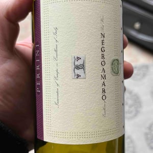 Negroamaro Salento - Puglia - perrini -2019