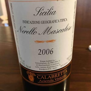Nerello Mascalese - Azienda Vinicola Calabretta - Massimiliano Calabretta 