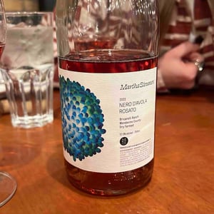 Nero D’Avola Rosato - Martha Stoumen - Martha Stoumen 
