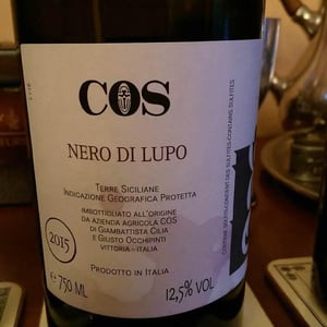 COS - Giambattista Cilia, Cirino Strano & Giusto Occhipinti - Nero di Lupo