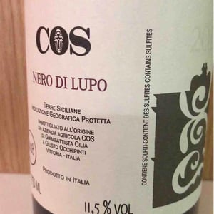 COS - Giambattista Cilia, Cirino Strano & Giusto Occhipinti - Nero di Lupo