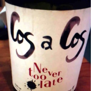 Never Too Late Rouge - Celler Cos A Cos - Cristobal Vanyo Beneyto 