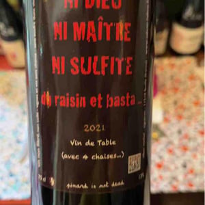 Ni Dieu Ni Maitre Ni Sulfite... - Les Sabots d'Hélène - alban-michel