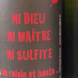 Ni Dieu Ni Maitre Ni Sulfite... - Les Sabots d'Hélène - alban-michel