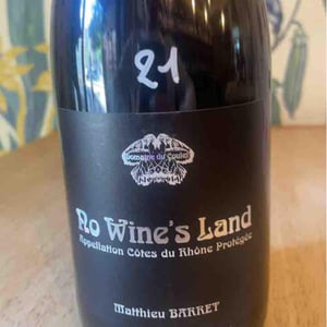 No Wine's Land - Domaine du Coulet - matthieu-barret