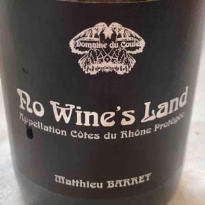 No Wine's Land - Domaine du Coulet - matthieu-barret