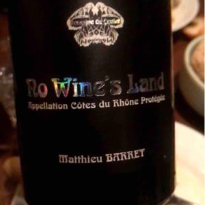 No Wine's Land - Domaine du Coulet - matthieu-barret