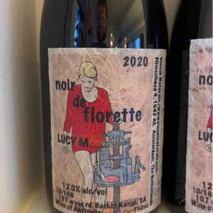Noir de Florette (old label) - Lucy Margaux Vineyards - anton-van-klopper