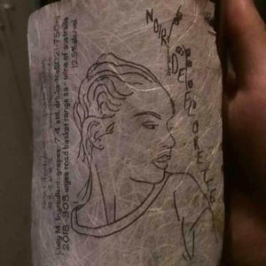 Noir de Florette (old label) - Lucy Margaux Vineyards - Anton Van Klopper 