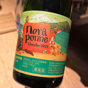 Nora Ponne Blanche - Nora-Kura Winery - 農楽蔵 - Ken & Kasubo Sasaki -2021