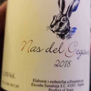 Celler Escoda Sanahuja - Joan Ramón Escoda Martinez - Nas del Gegant Red