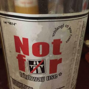 Not For Highway Use 2014