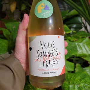 Nous Sommes Libres - Pet Nat - Maison Moritz Prado - Ghislain Moritz & Angela Prado 