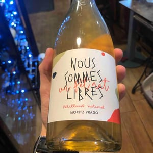 Nous Sommes Libres - Pet Nat - Maison Moritz Prado - ghislain-moritz-angela-prado