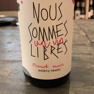 Nous Sommes Libres - Pinot Noir - Maison Moritz Prado - ghislain-moritz-angela-prado