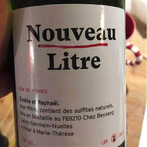Nouveau Litre - Nuelles - emilie-raphael