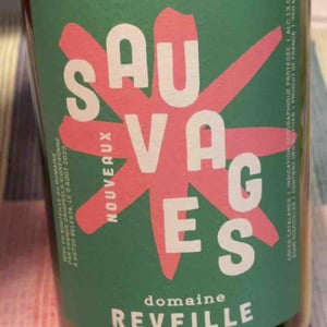 Nouveaux Sauvages Axurit - Vignoble Réveille - France Crispeels -2022