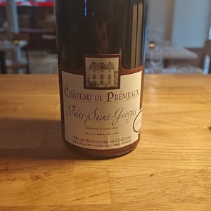 Nuit saint Georges 1er cru - Château de Prémeaux - Famille Pelletier -2019