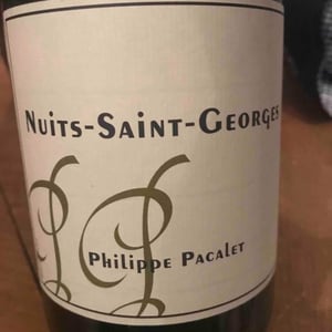 Nuits-Saint-Georges - Rouge - Philippe Pacalet - monica-et-philippe-pacalet