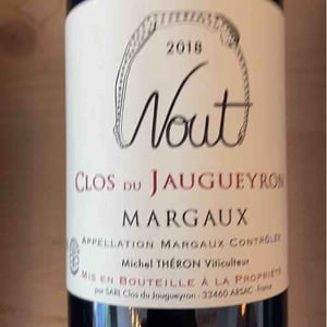 Nout - Clos Du Jaugeyron - michel-theron-stephanie-destruhaut