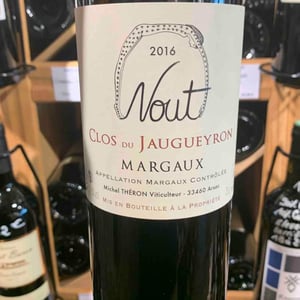 Nout - Clos Du Jaugeyron - Michel Théron & Stéphanie Destruhaut 