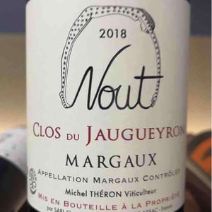 Nout - Clos Du Jaugeyron - Michel Théron & Stéphanie Destruhaut 