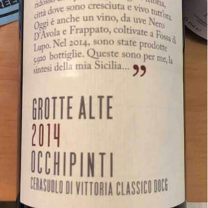 Azienda Agricola Arianna Occhipinti - Arianna Occhipinti - Grotte Alte