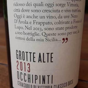 Grotte Alte - Azienda Agricola Arianna Occhipinti - arianna-occhipinti