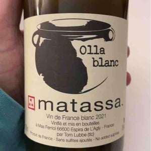 Domaine Matassa - Tom Lubbe - Olla Blanc